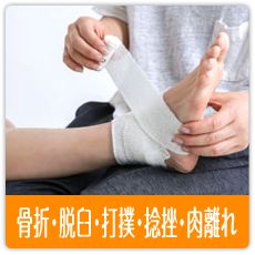 骨折・脱臼・打撲・捻挫・肉離れ